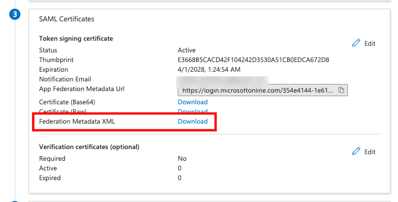 Entra application creation