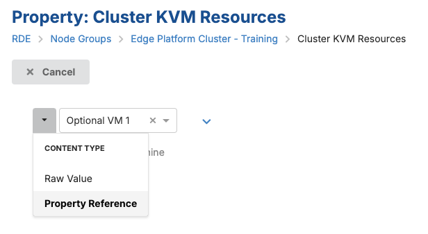 Cluster KVM Resources hash